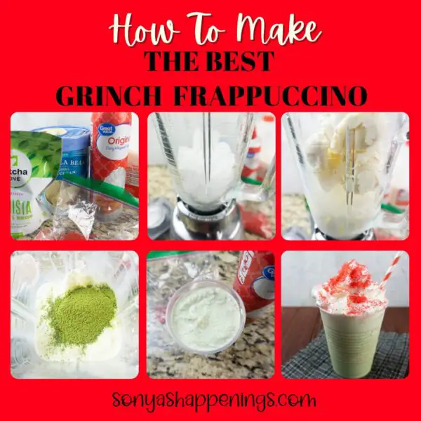 How To Make A Grinch Frappuccino