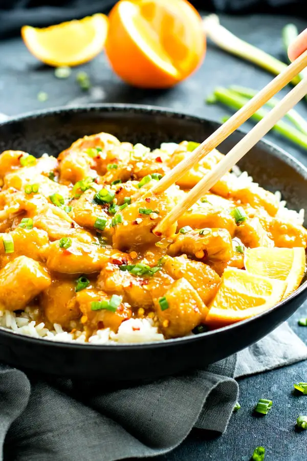 Instant Pot Orange Chicken recipe