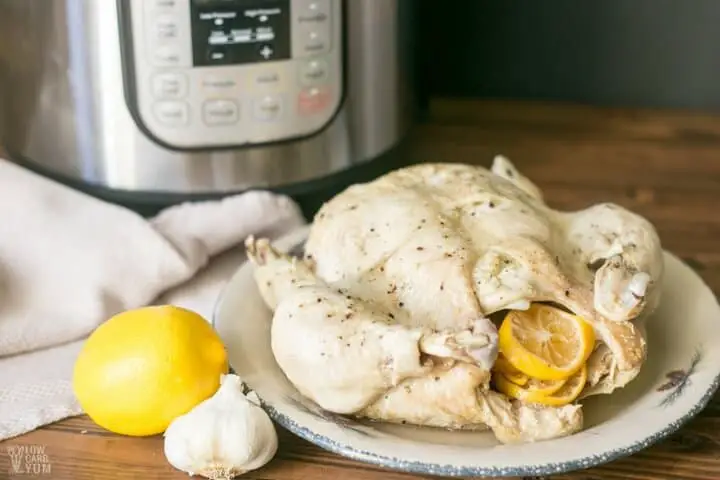 WHOLE CHICKEN IN THE INSTANT POT Recipe