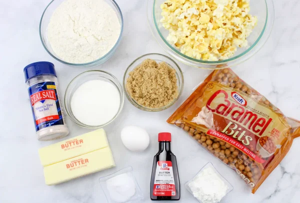 Caramel Buttered Popcorn Cookies