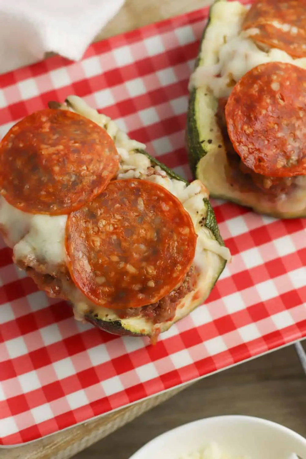 Pizza Stuffed Zucchini