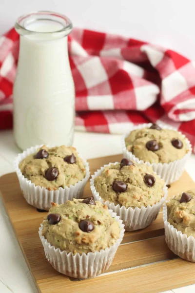 Whole Wheat Zucchini Muffins