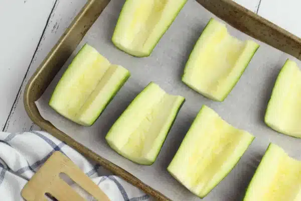 Pizza Stuffed Zucchini