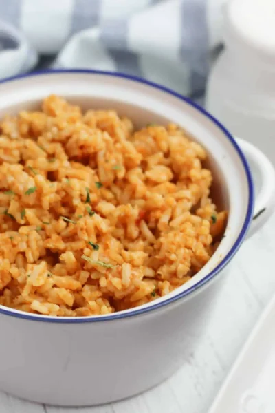 Mexican Rice in bowl