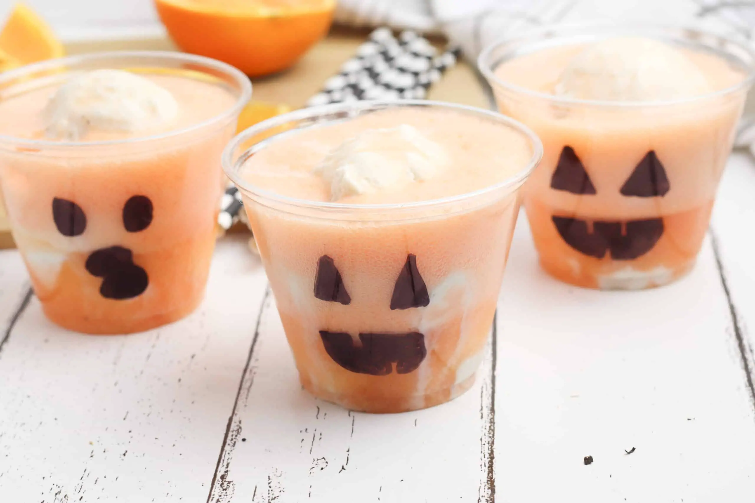 Fun Jack O’ Lantern Floats Recipe for Halloween