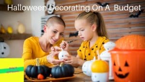 Halloween decoration on a budget, cheap Halloween decorations, diy Halloween decoration