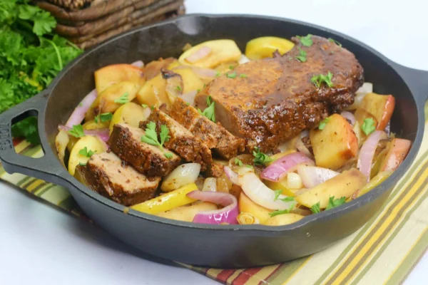 apple and pork
