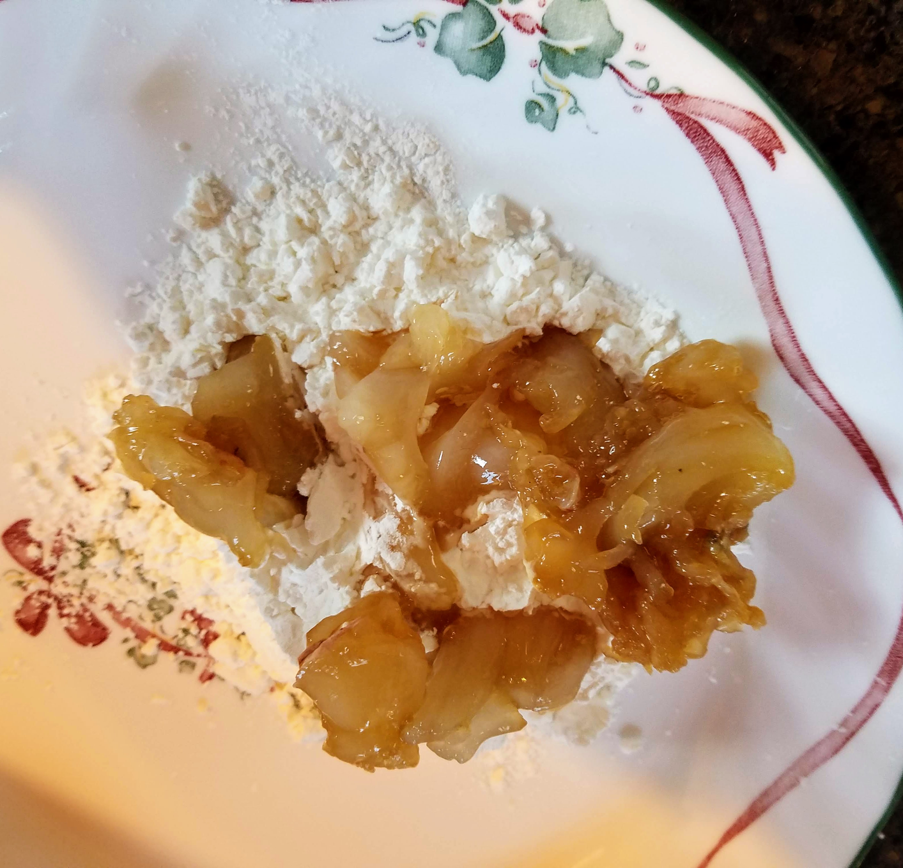 roll lobster in cornstarch