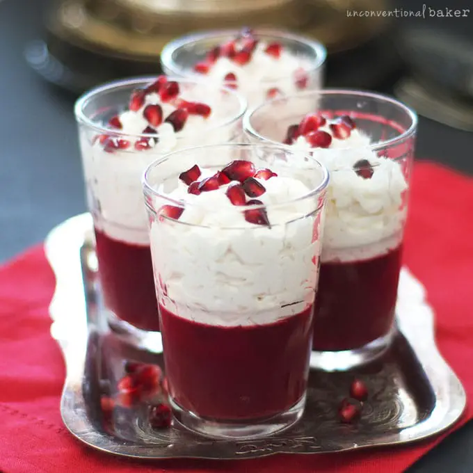 Vegan Pomegranate Jello recipe