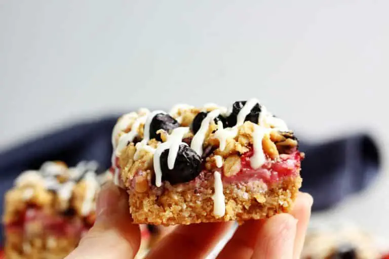 recipe for vegan berry crumb bars