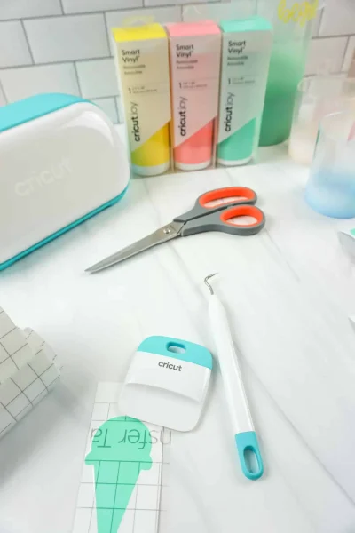 Entertaining set using Cricut Joy