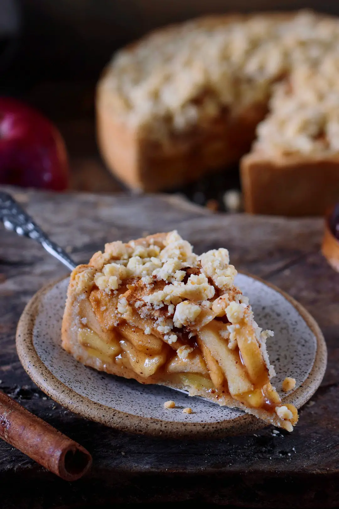 Recipe for vegan apple pie