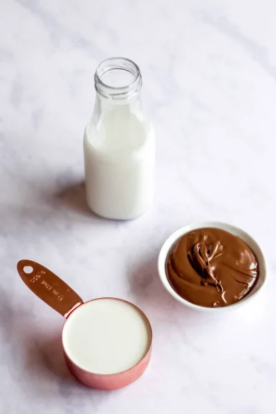 Whipped Nutella Milk