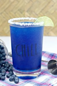 frozen blueberry margarita, blueberry margarita