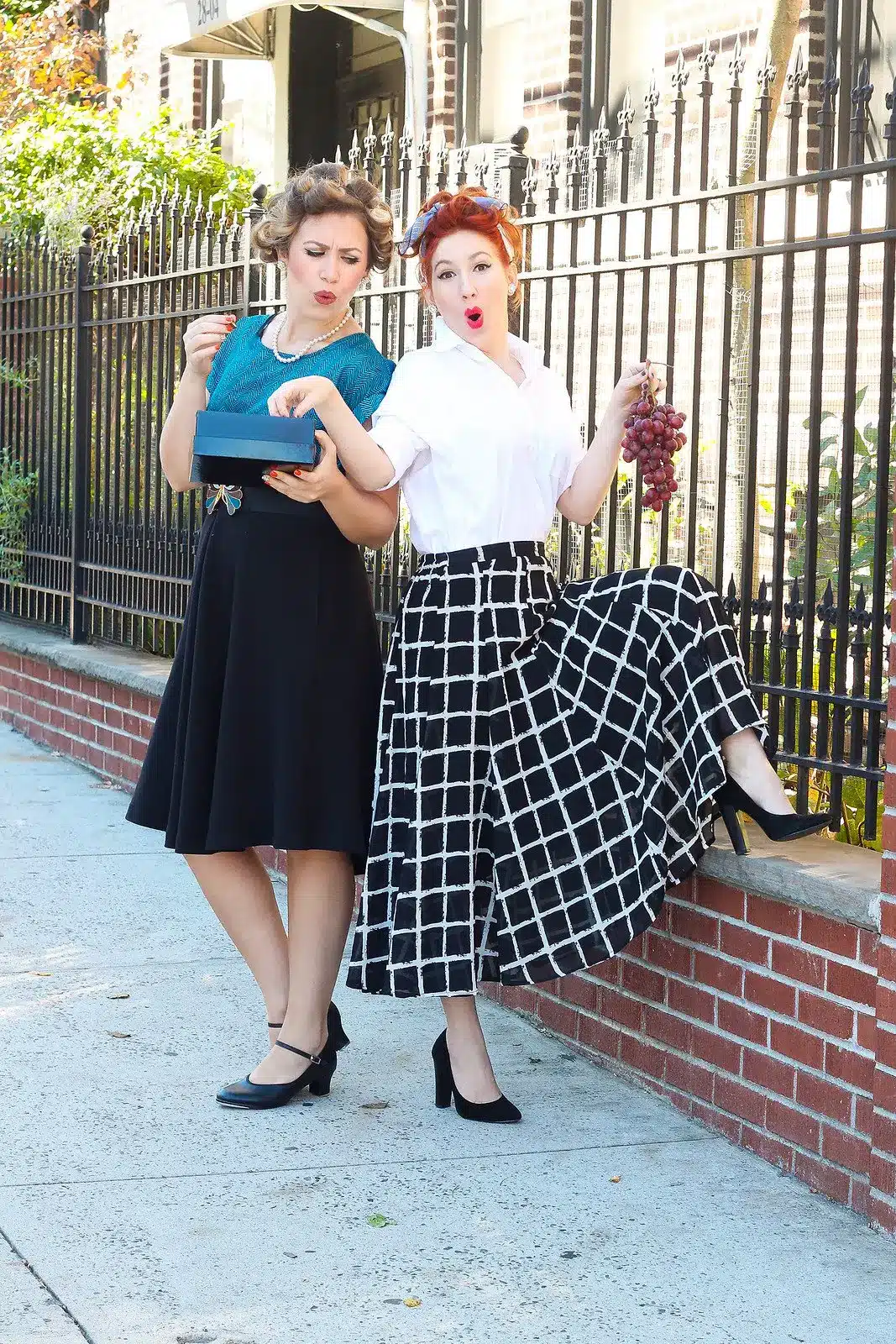 Lucy and Ethel from I Love Lucy costumes