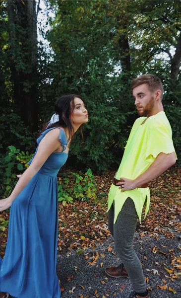 Peter Pan and Wendy costumes 