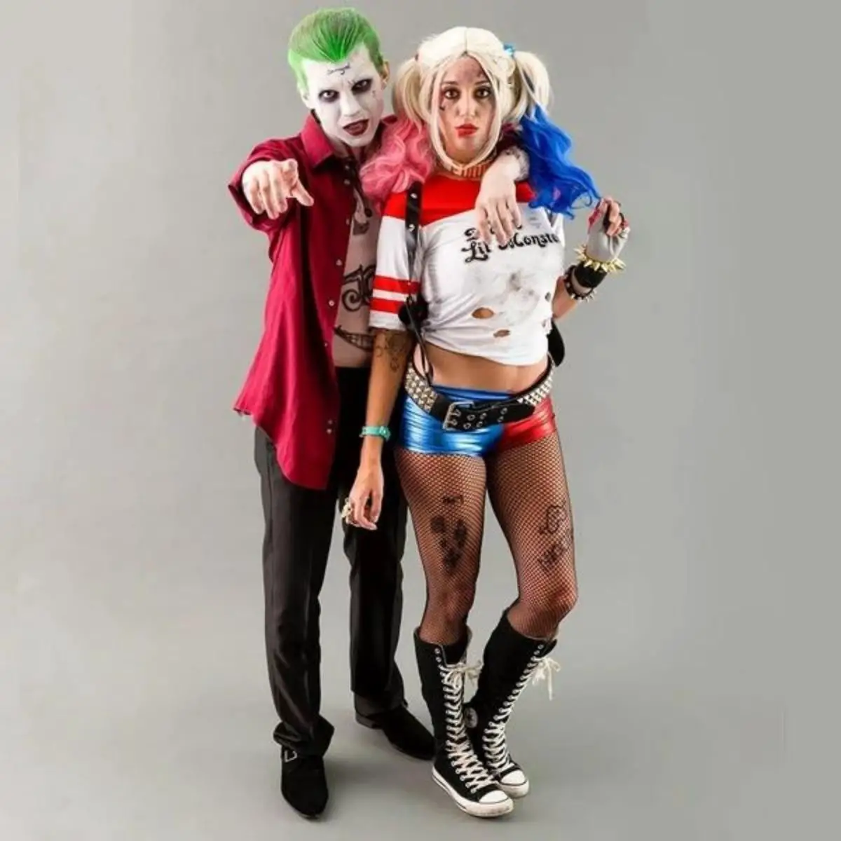 the joker and harley quinn costumes