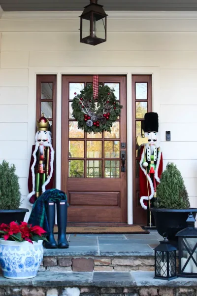 Classy Christmas Porch