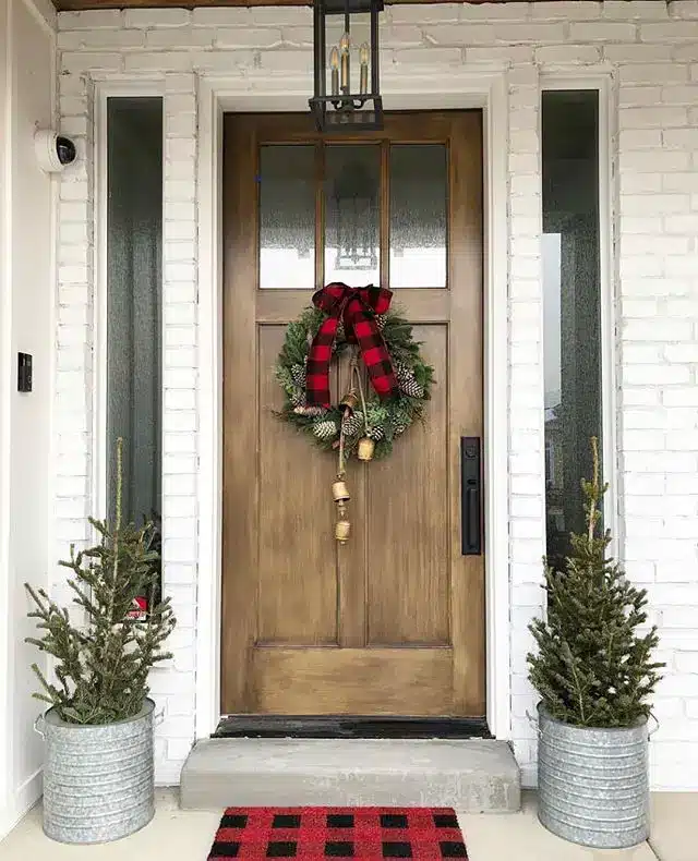 Simple Christmas Porch