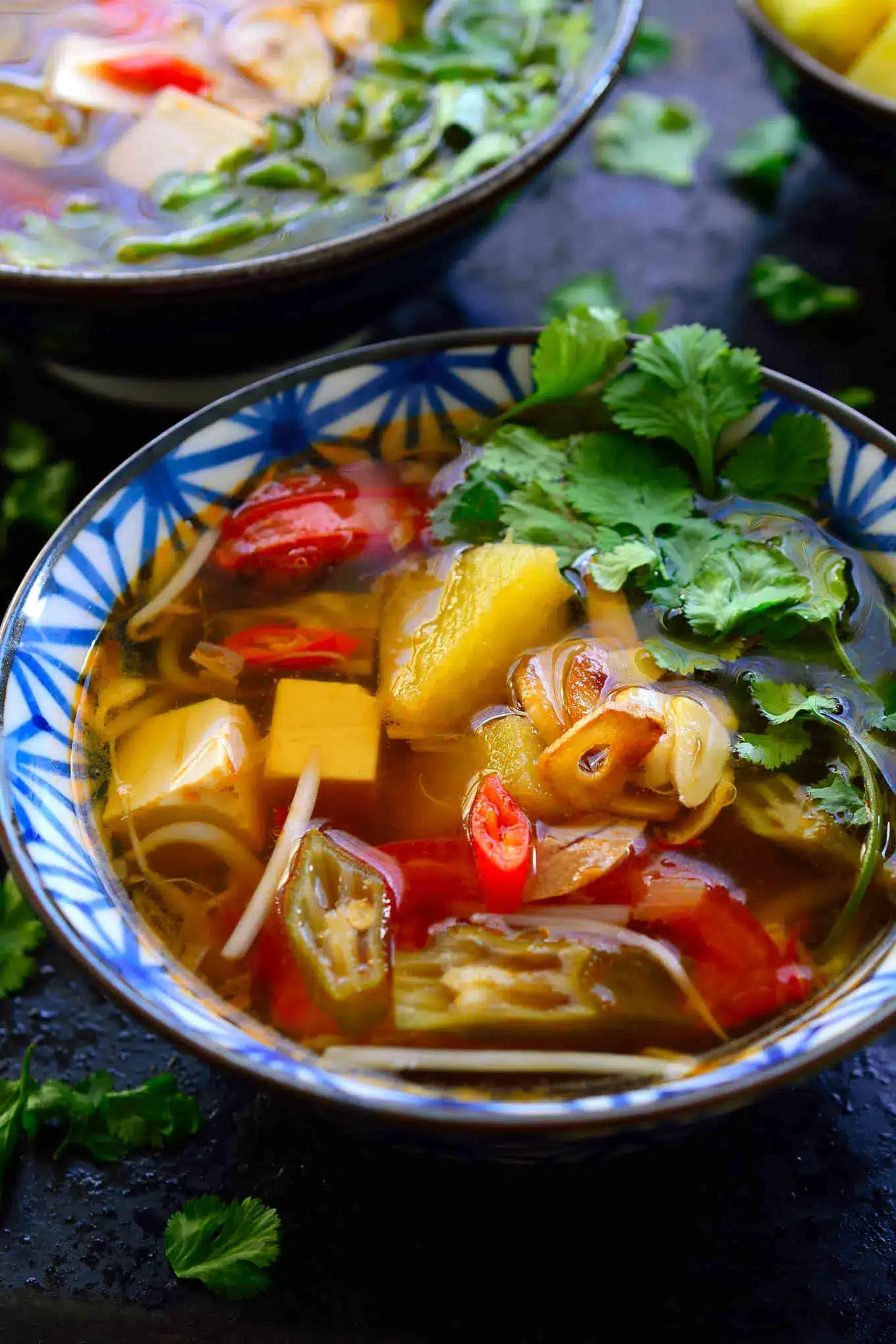 vegan sweet and sour soup