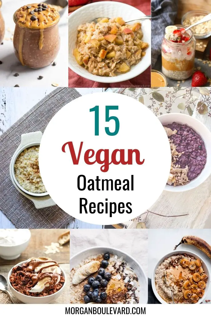 vegan oatmeal recipes