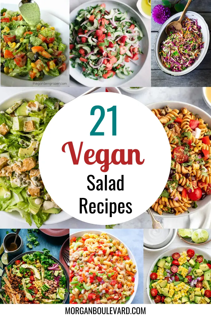 21 Vegan Salad Recipes To Try This Month