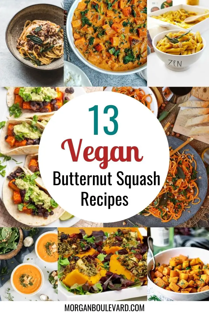 vegan butternut squash recipes