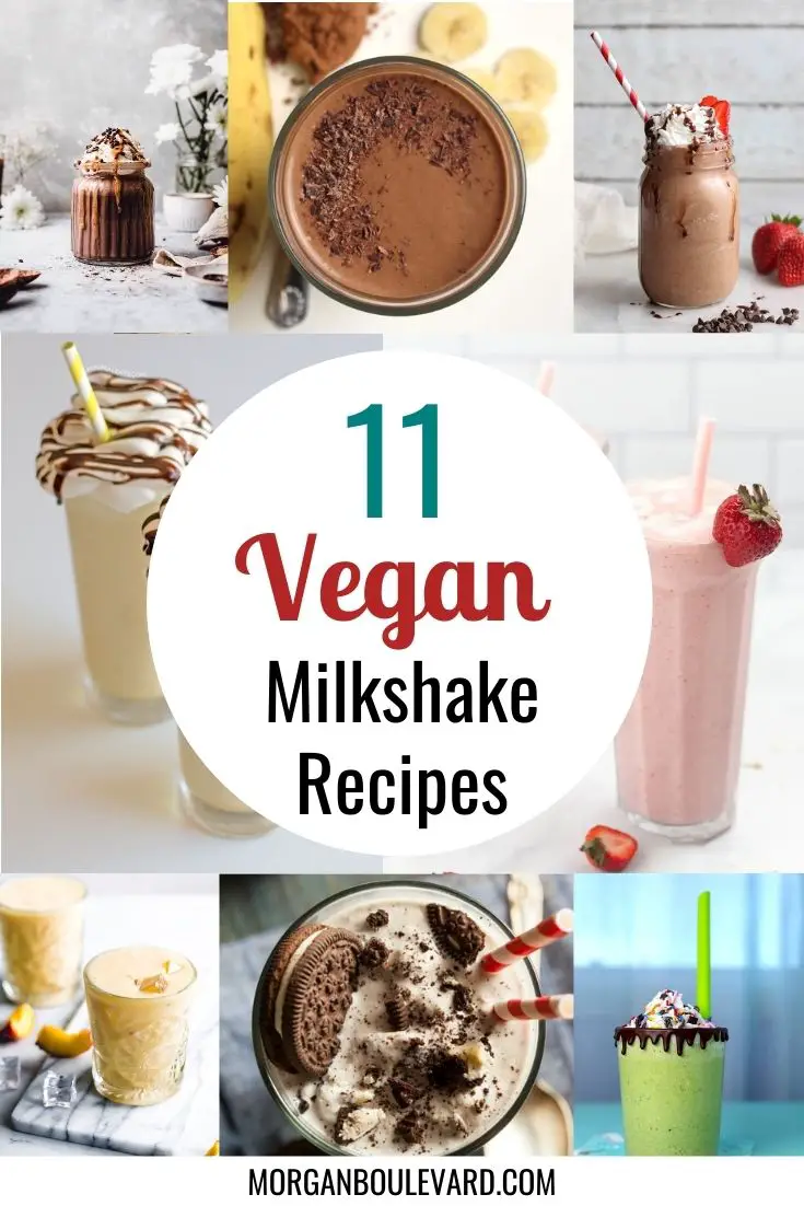 vegan milkshake recipes