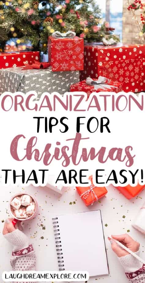 organized Christmas hacks