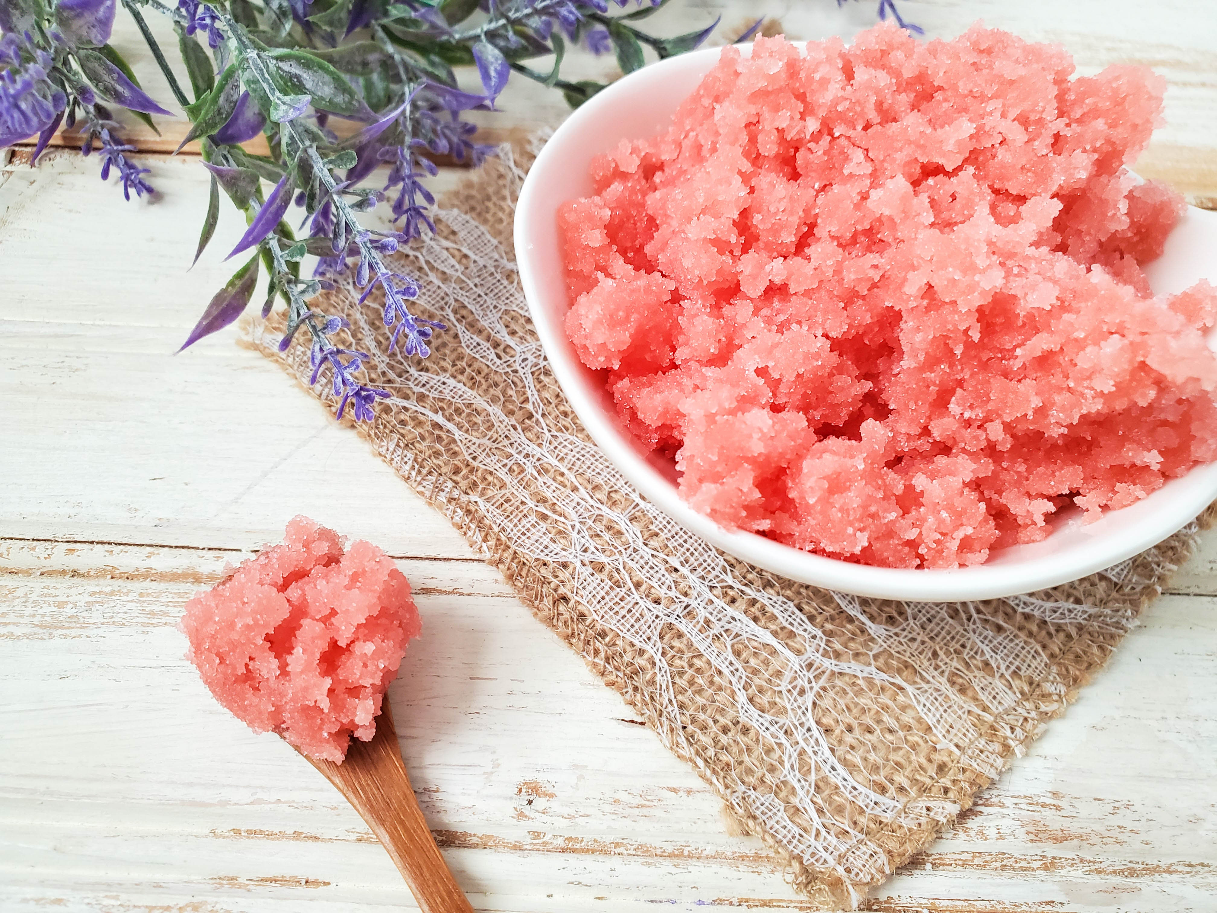 peach mango sugar scrub recipe