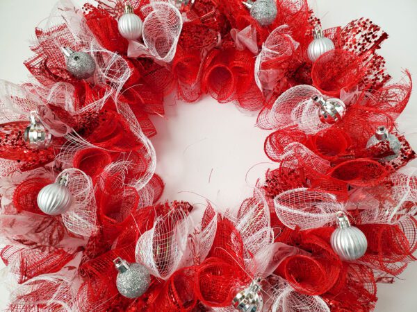 Ornament Mesh Wreath