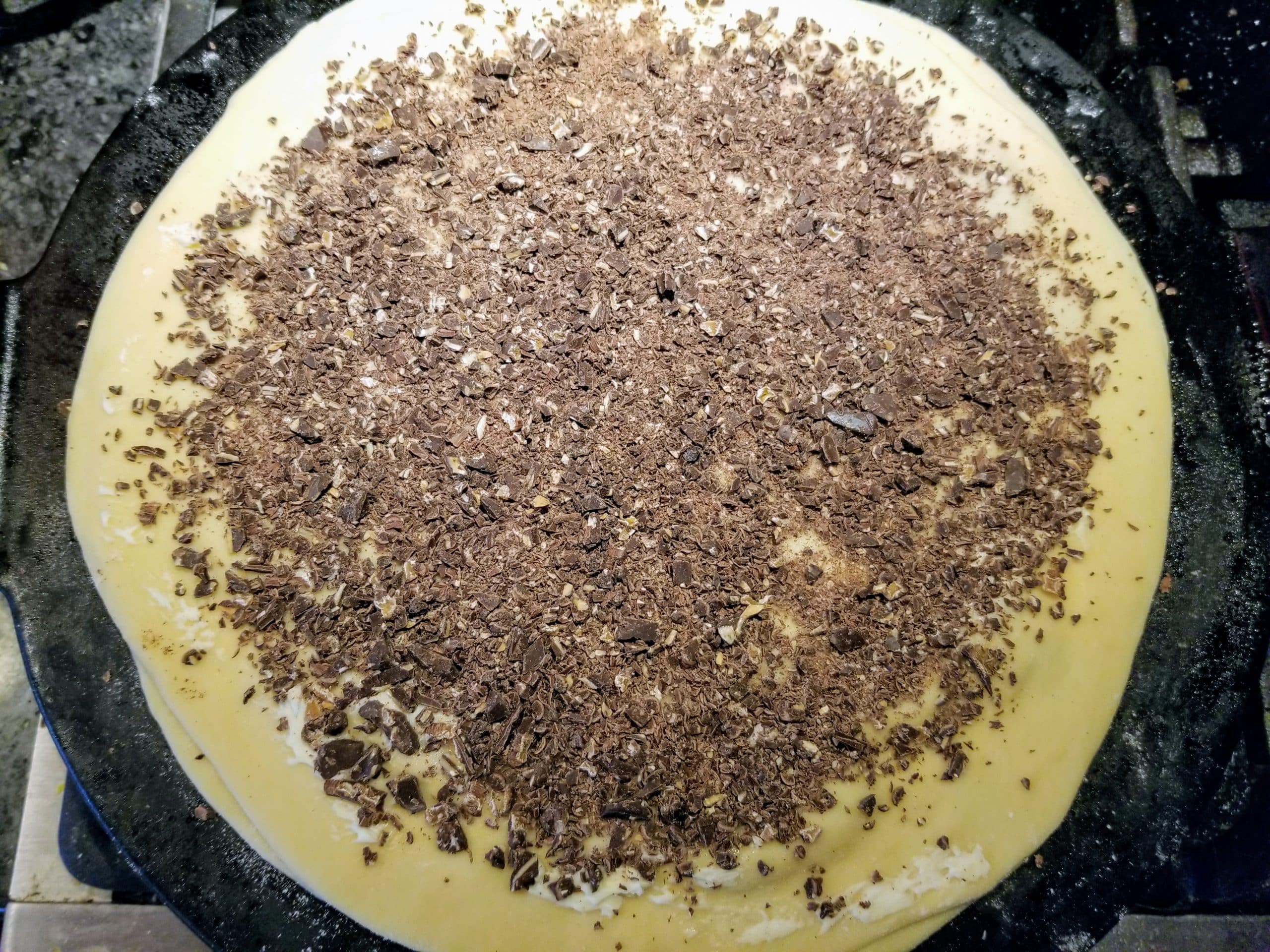 sprinkle chocolate