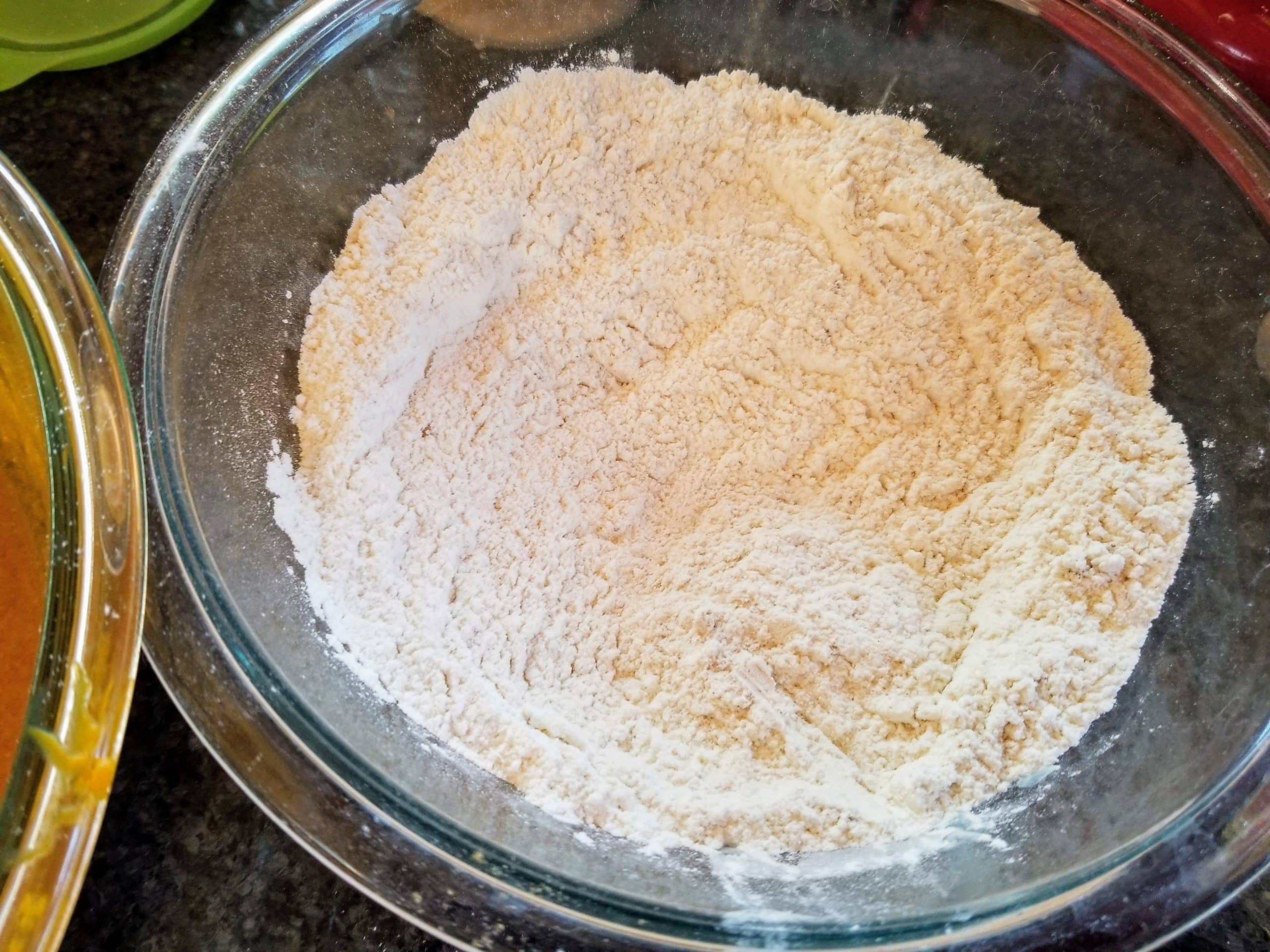 mix dry ingredients