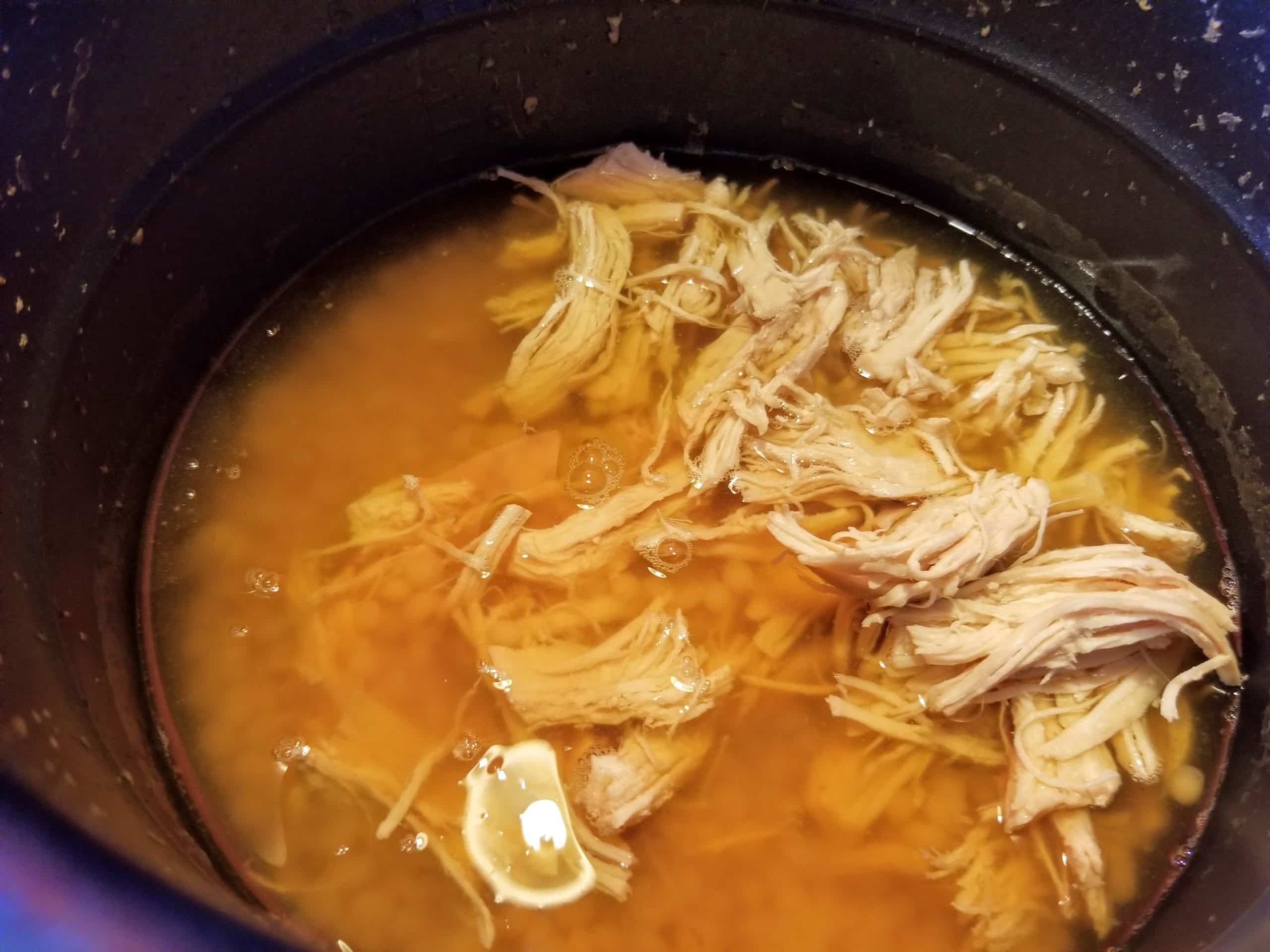 add chicken
