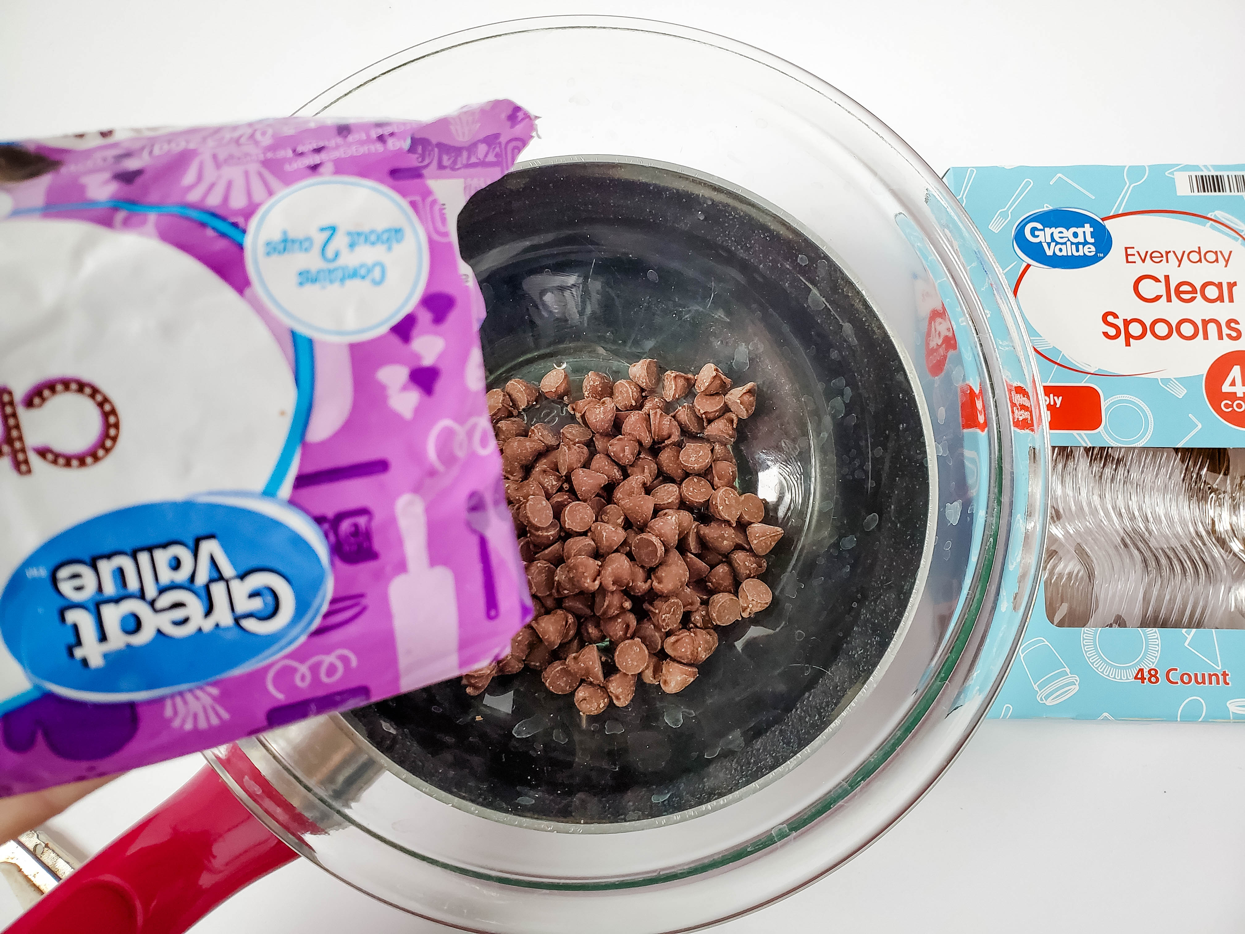 chocolate covered spoons