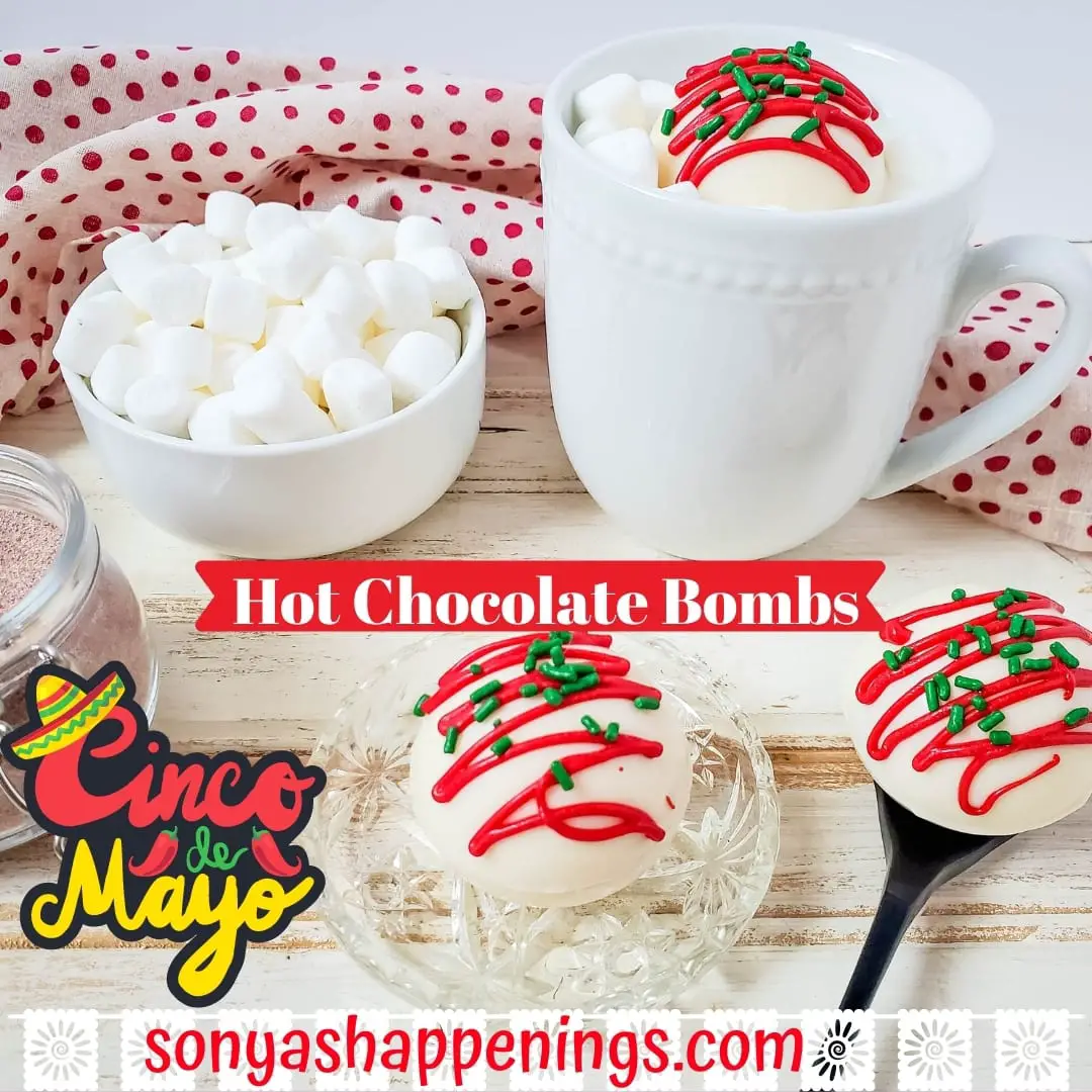How to make hot cocoa bombs ~ Cinco de Mayo style!