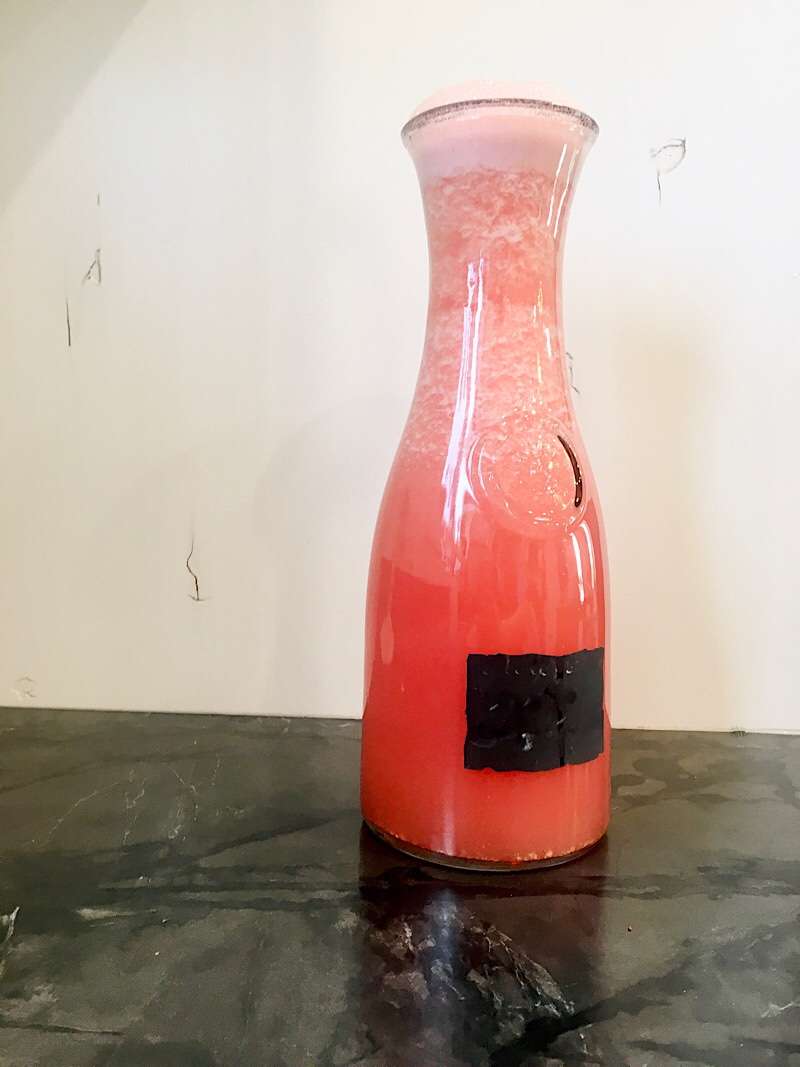 Watermelon Limonade In a jar