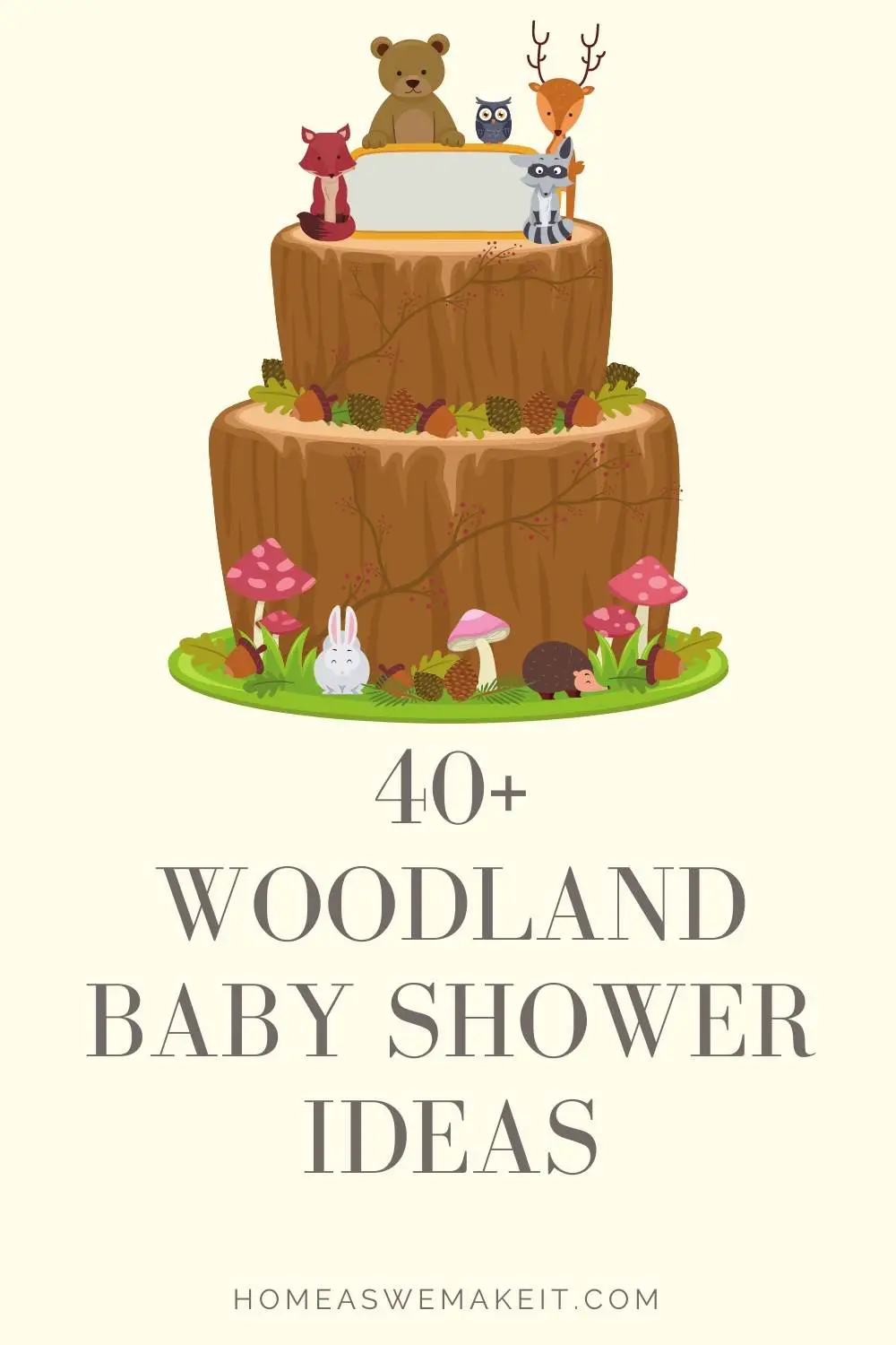 40+ Woodland Baby Shower Ideas