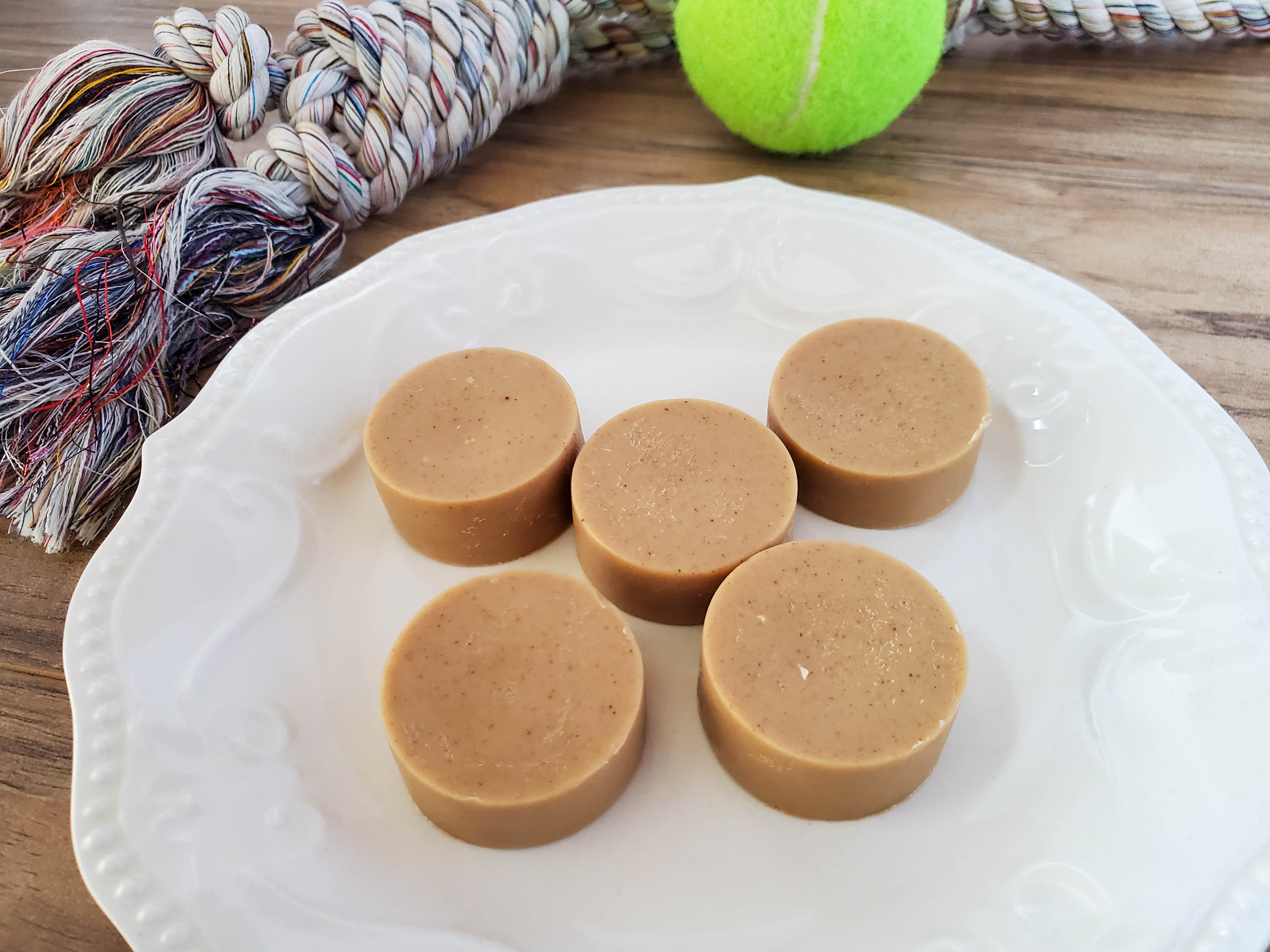 peanut butter dog treat