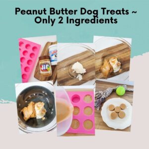 peanut butter dog treat process