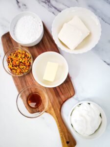 Autumn Sprinkles Cookie Dip Ingredients