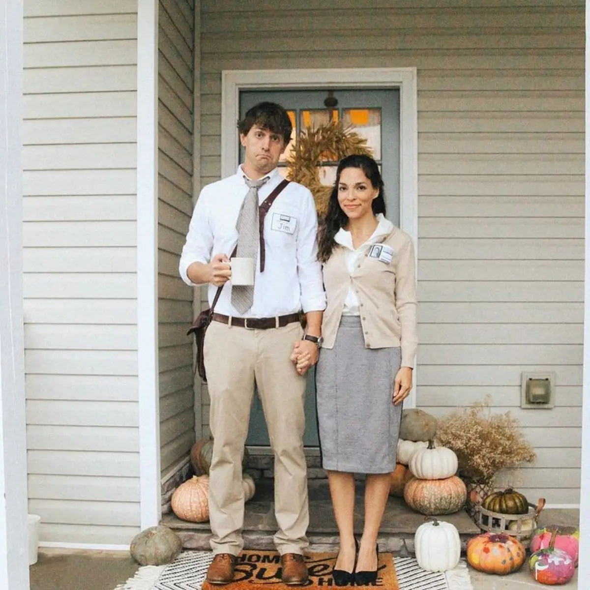 Jim and Pam from The Office costumes