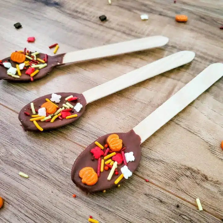 chocolate stirring spoons recipe