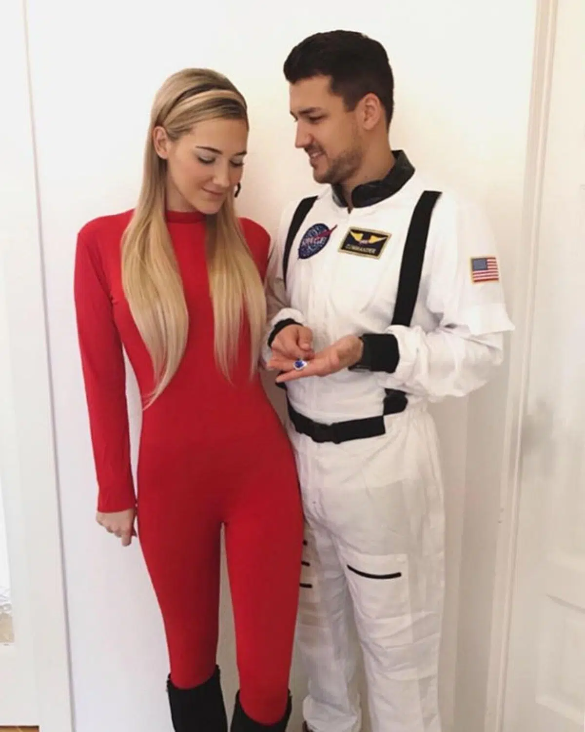 Britney Spears and Astronaut costumes