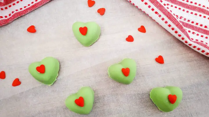 Grinch Almond Butter Candy
