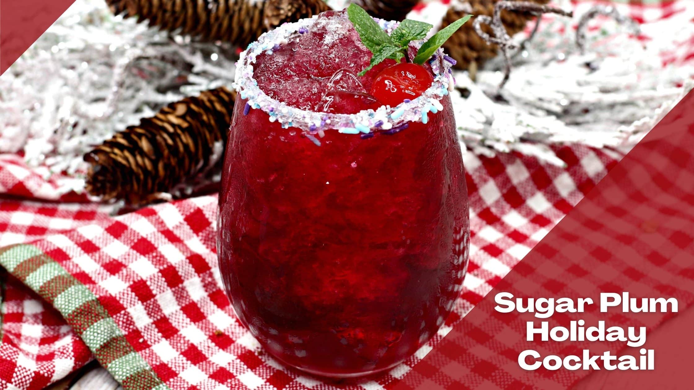 Sugar Plum Holiday Cocktail