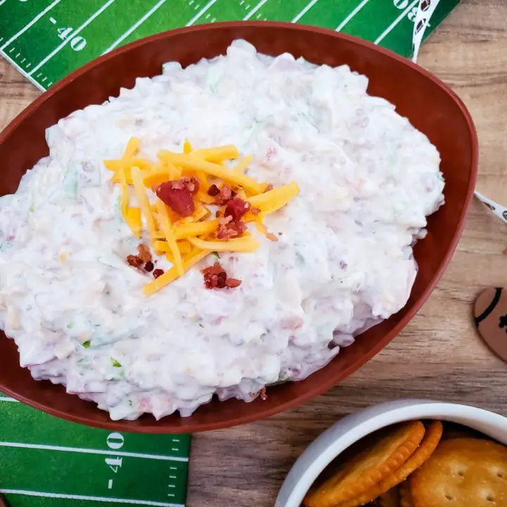 BLT Dip Recipe ~ Perfect Game Day Snack!