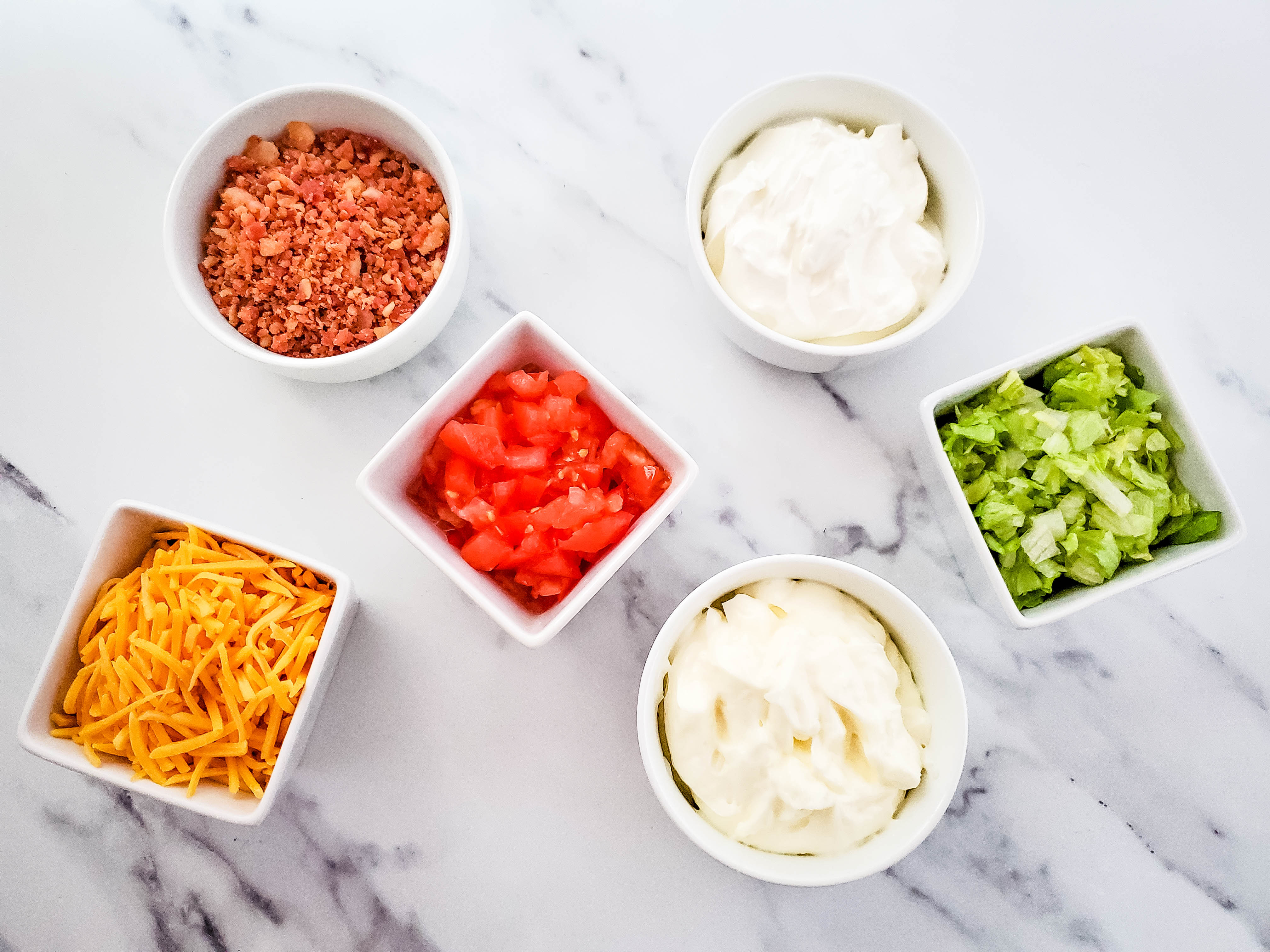 BLT Dip recipe ingredients