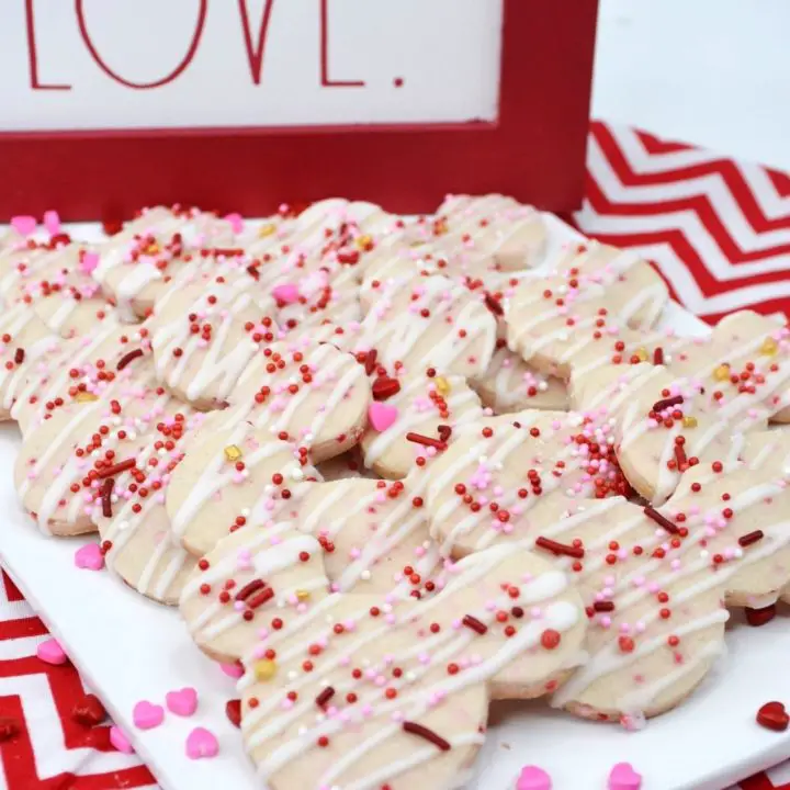 Mickey Mouse Valentine's Cookies