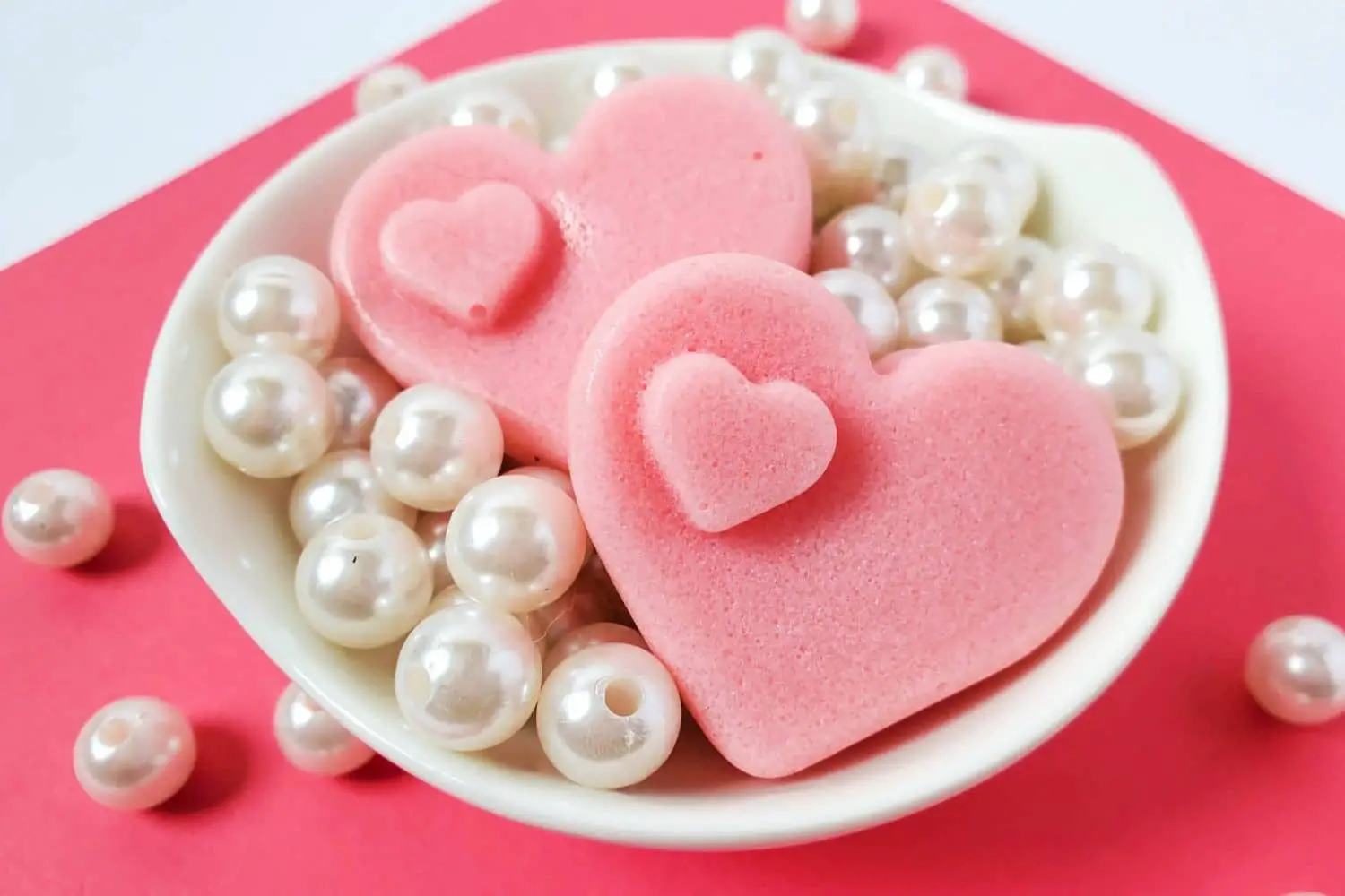 Easy to Make DIY Valentine’s Day Sugar Scrub Bath Bars